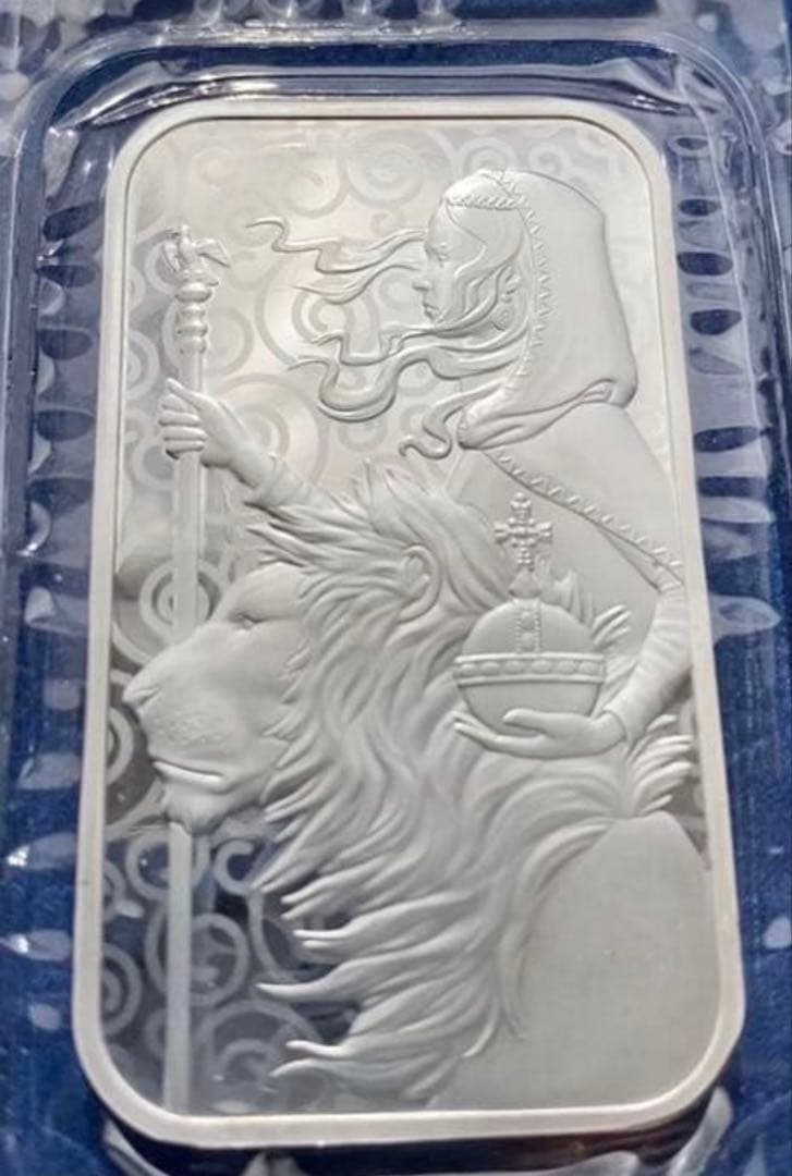 ウナとライオン　純銀　バー　2021年　ケース付き