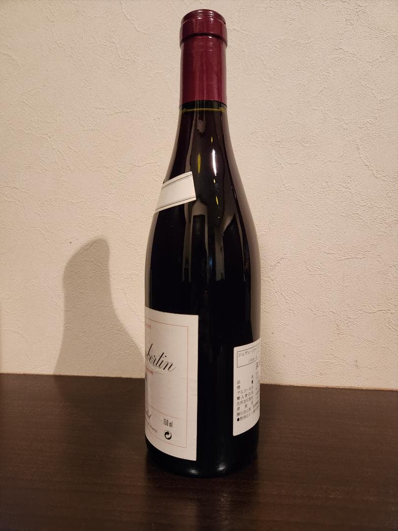 ジュヴレ.シャンベルタン　シャンペリエ1996年 ドメーヌ　トルトショ