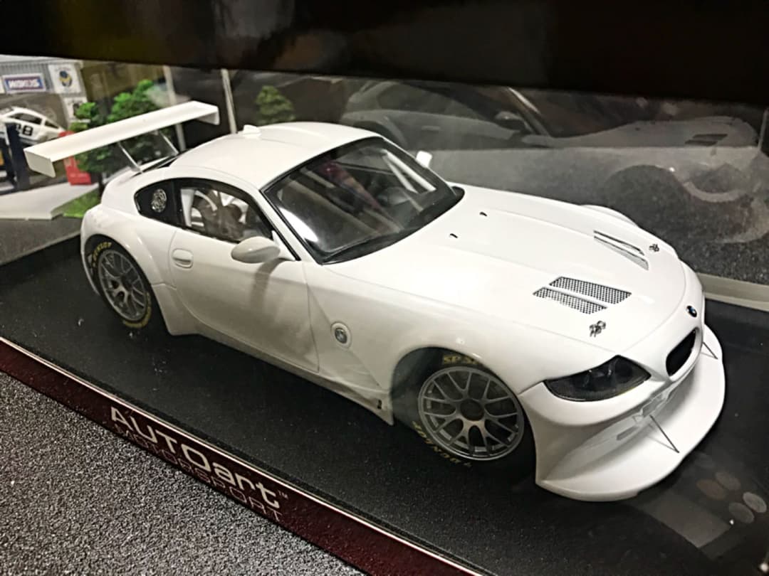 オートアート 1/18  Z4 クーペ ホワイト 1/64 おまけ付