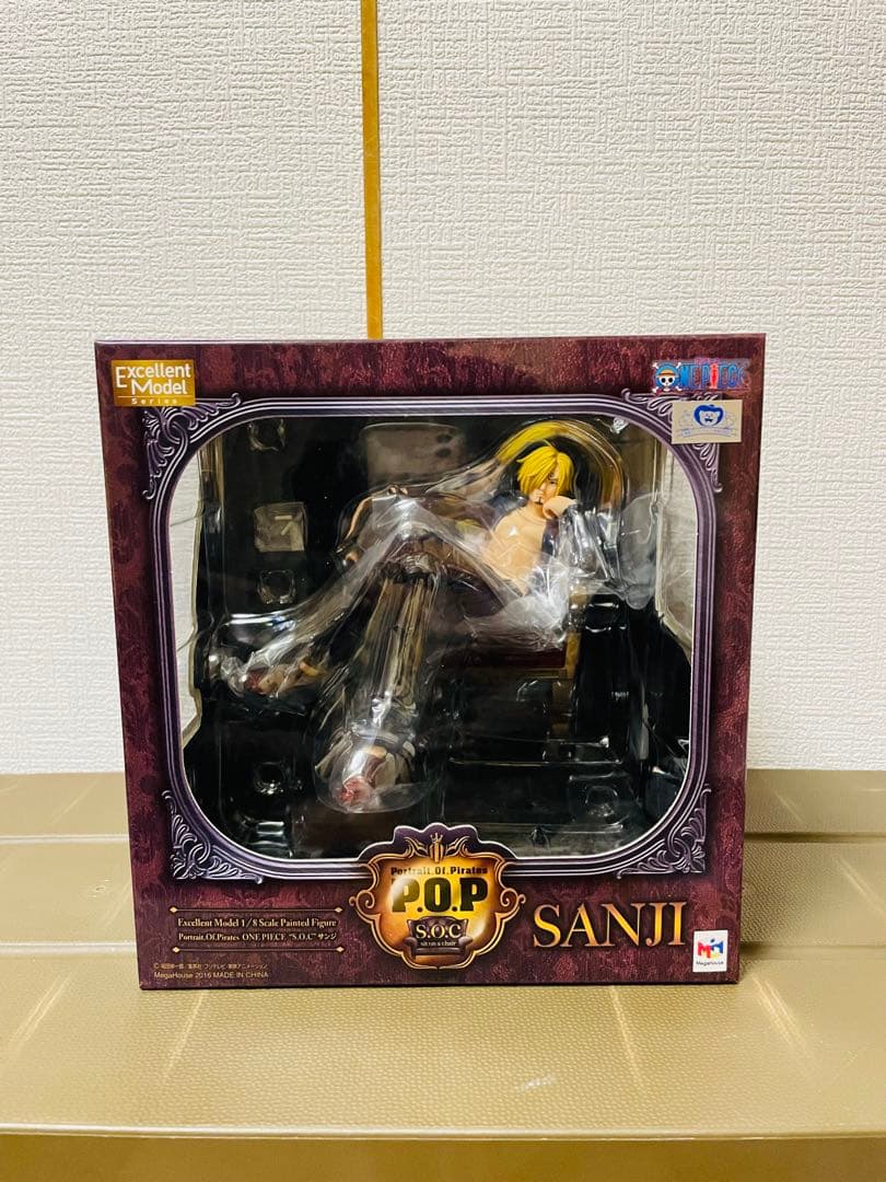 サンジ　soc s.o.c pop フィギュア　輸送箱付き　未開封