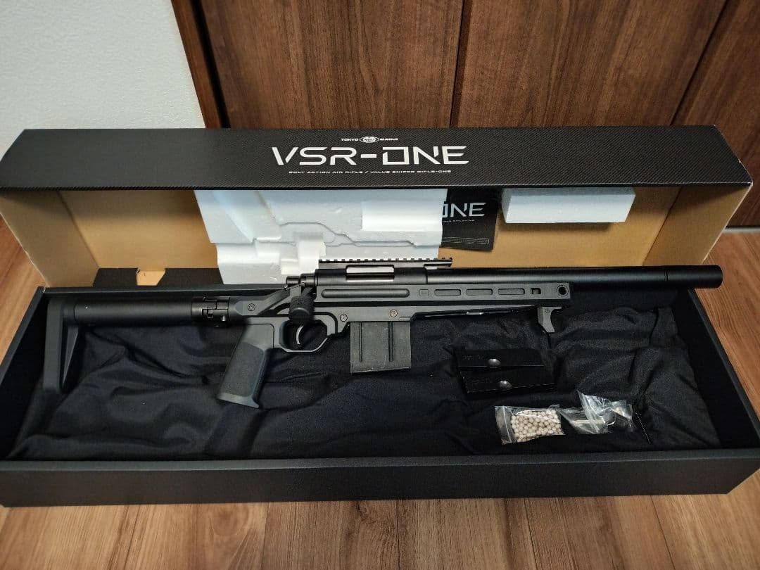 東京マルイ VSR-ONE エアコッキングガン ブラック vsr-one