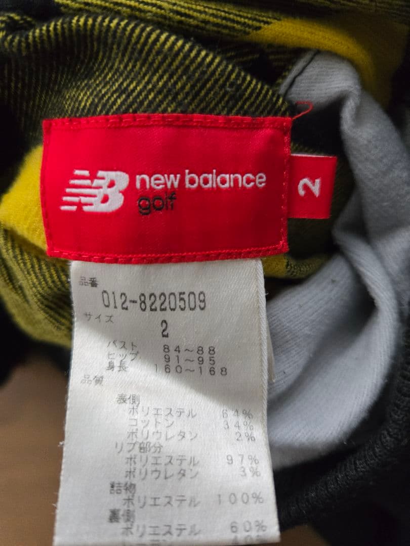 ニューバランスゴルフ　セットアップ　プルオーバー　スカート リバーシブル