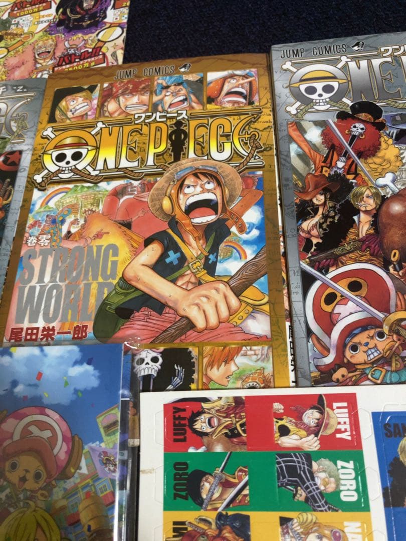 ワンピース ONE PIECE グッズまとめ売り 映画特典 非売品 冊子 シール