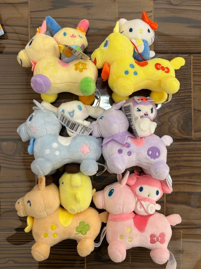 RODY×サンリオキャラクターズ ちいさなペアぬいぐるみ 6種コンプリートセット