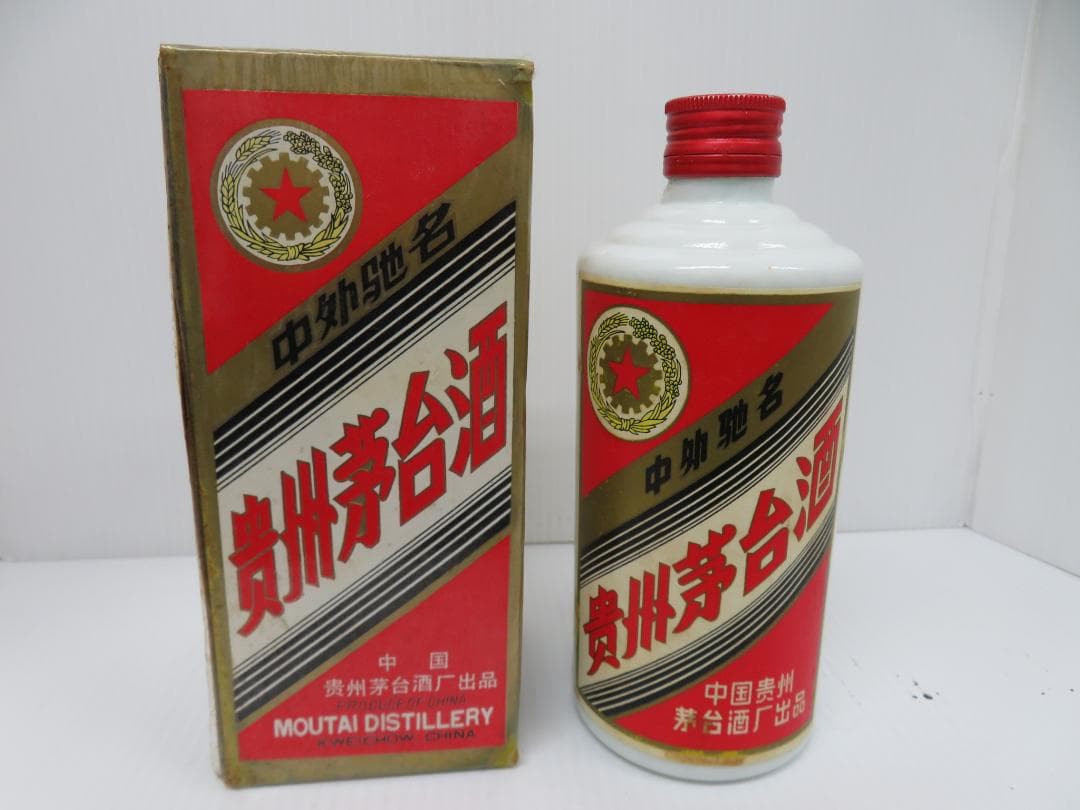 古酒　Moutai　貴州茅台酒　1981　五星麦　未開栓　54％　　　　　033
