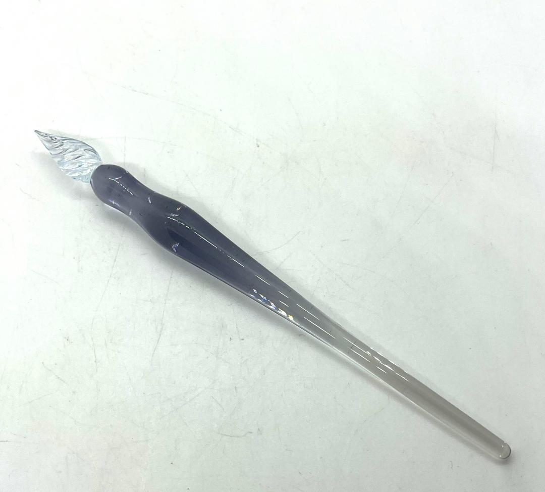 ガラス工房Sayori ガラスペン 未使用 専用箱付き 筆記具