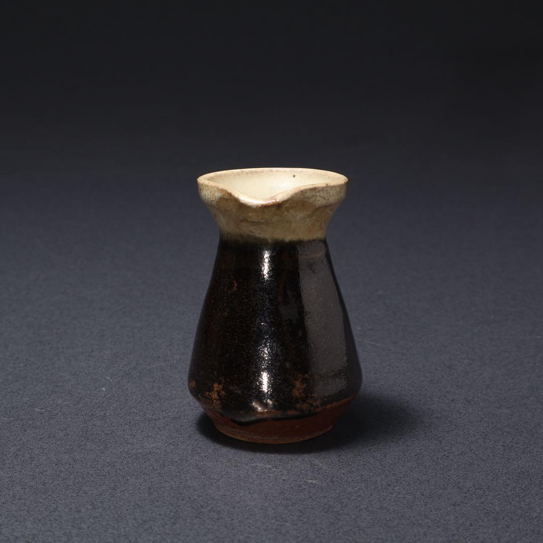 浜田庄司　掛分ミルクピッチャー　人間国宝　R1610K3