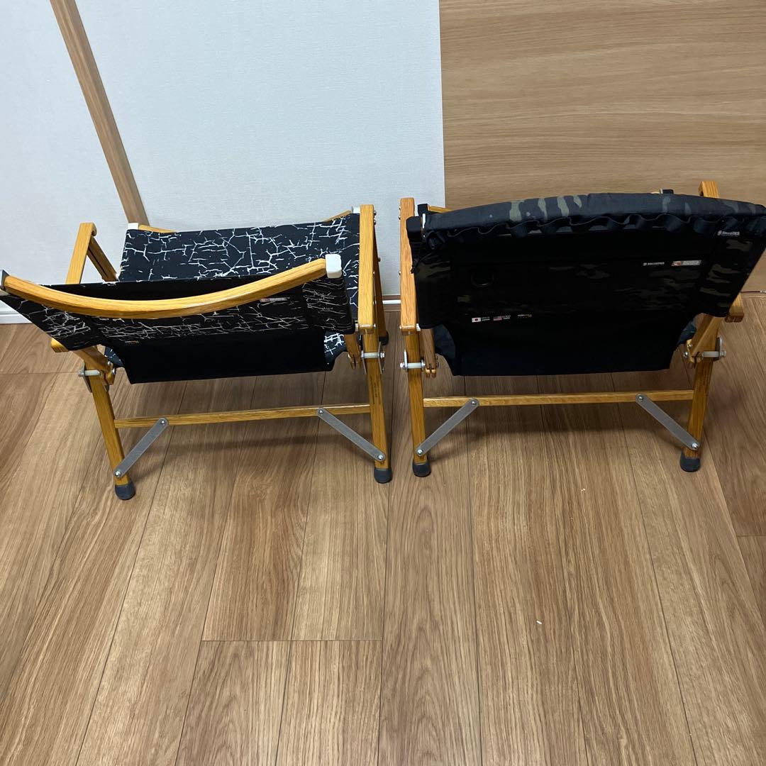 に*の様 カーミットチェア 2脚セット ＋ バリスティクス マイスターシート　正