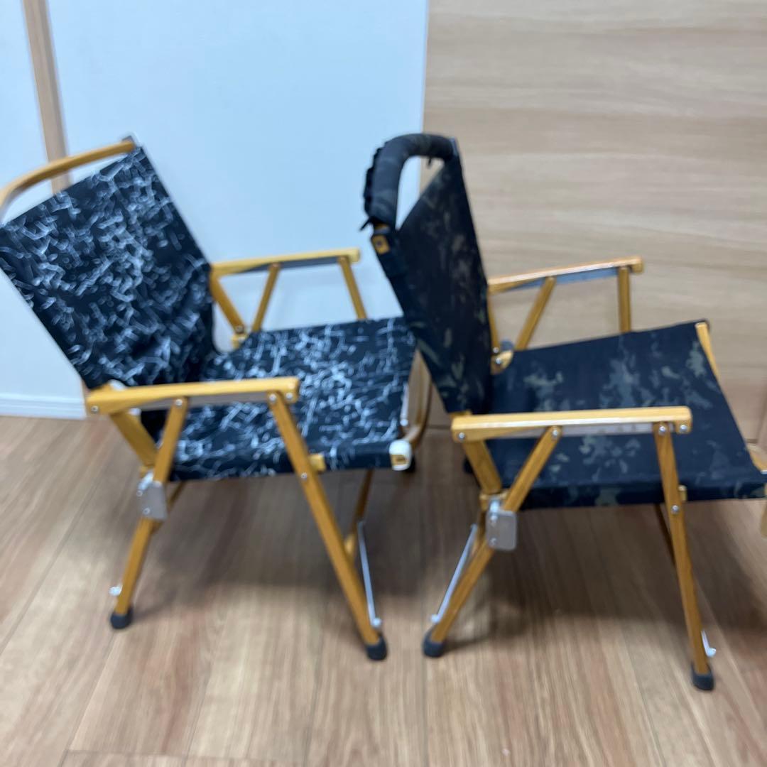 に*の様 カーミットチェア 2脚セット ＋ バリスティクス マイスターシート　正