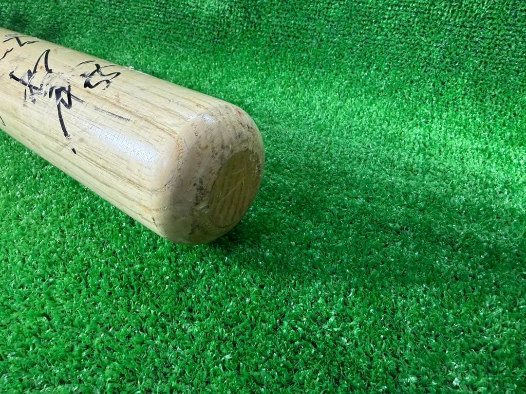 ミズノ　松井秀喜　サイン入り　木製バット