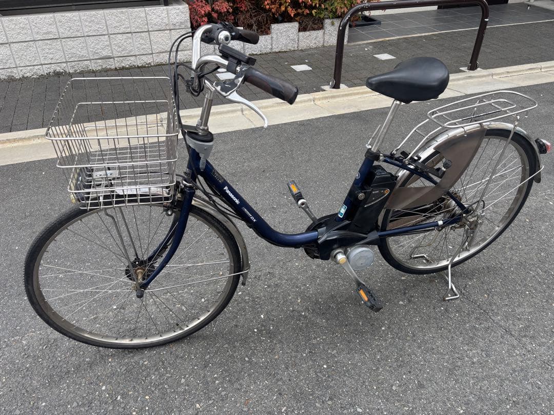 aPanasonic 電動アシスト自転車 ネイビー