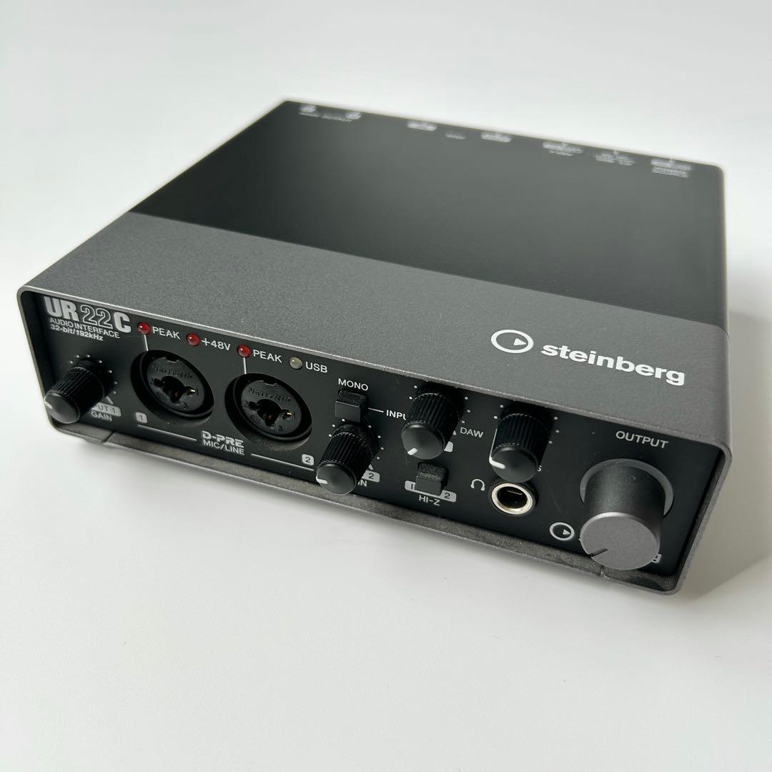 美品 YAMAHA Steinberg UR22C オーディオインターフェース