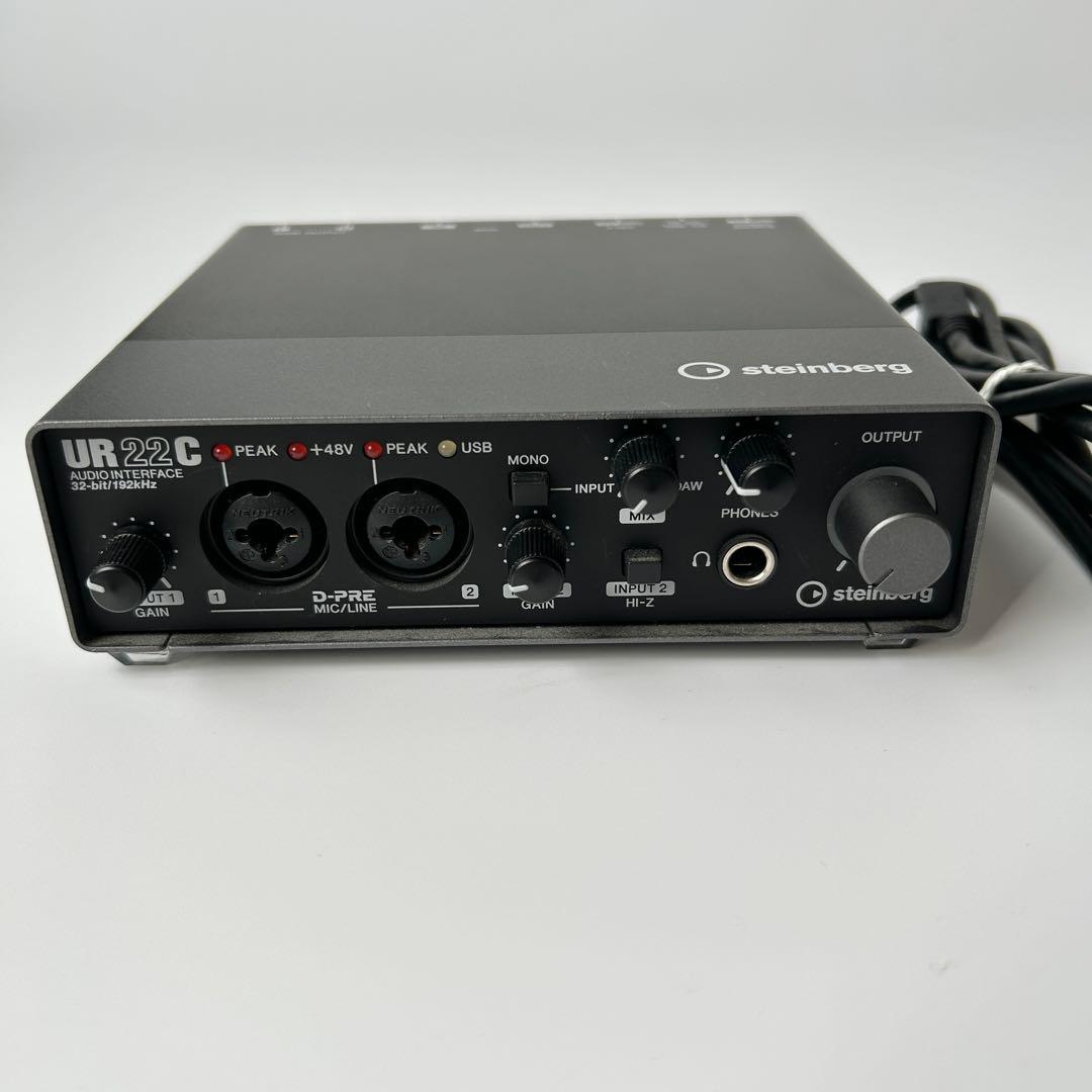 美品 YAMAHA Steinberg UR22C オーディオインターフェース
