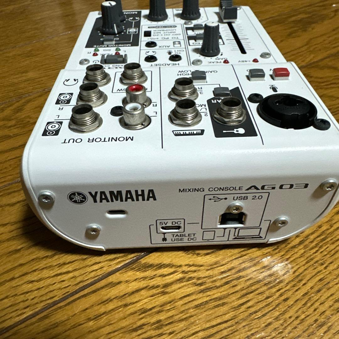 Yamaha AG03 ミキシングコンソール