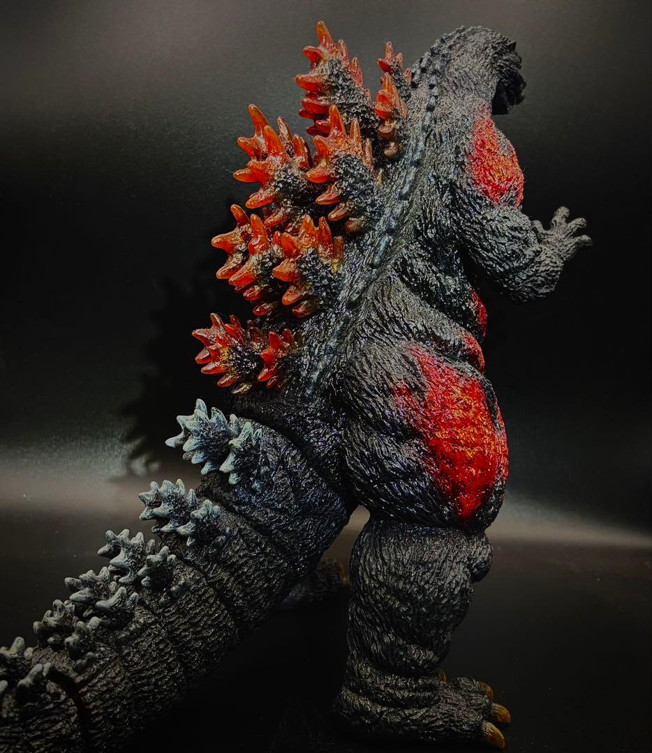 東宝30cmシリーズ ゴジラ（1995）「香港上陸」クリアオレンジVer.完成品