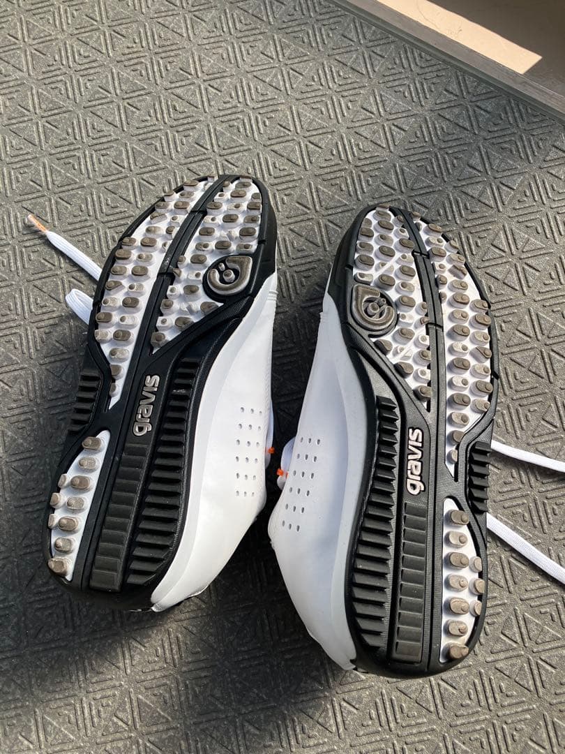 【美品】グラビスゴルフ シューレース ローカットゴルフシューズ（27.5）
