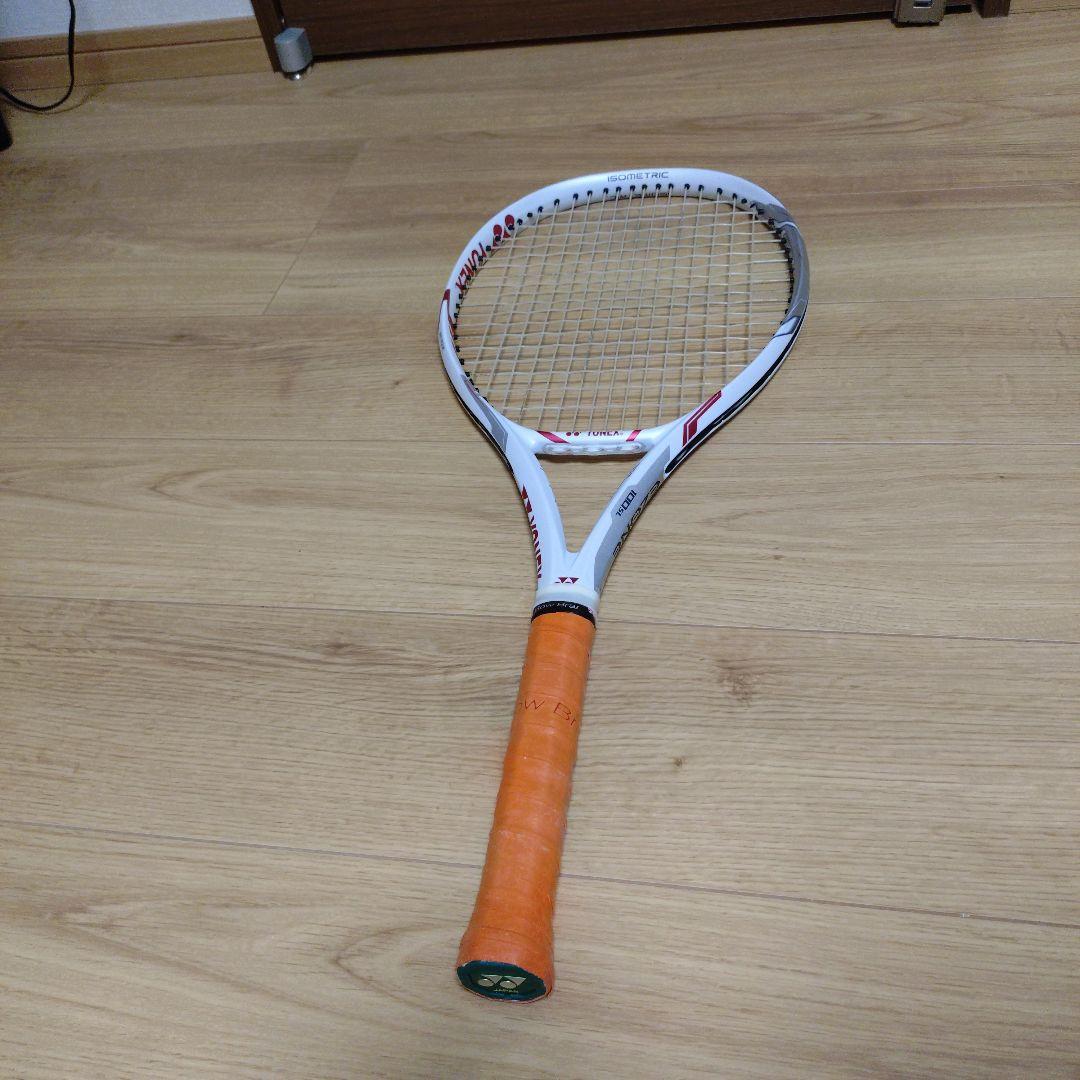 YONEX EZONE 100SL テニスラケット G0 ホワイト×ピンク