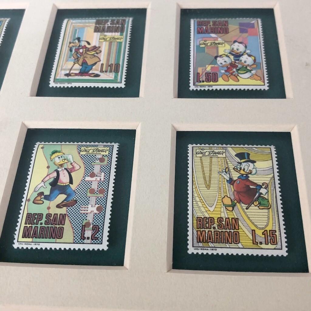 ディズニー切手アート 額装コレクション STAMP ART GALLERY