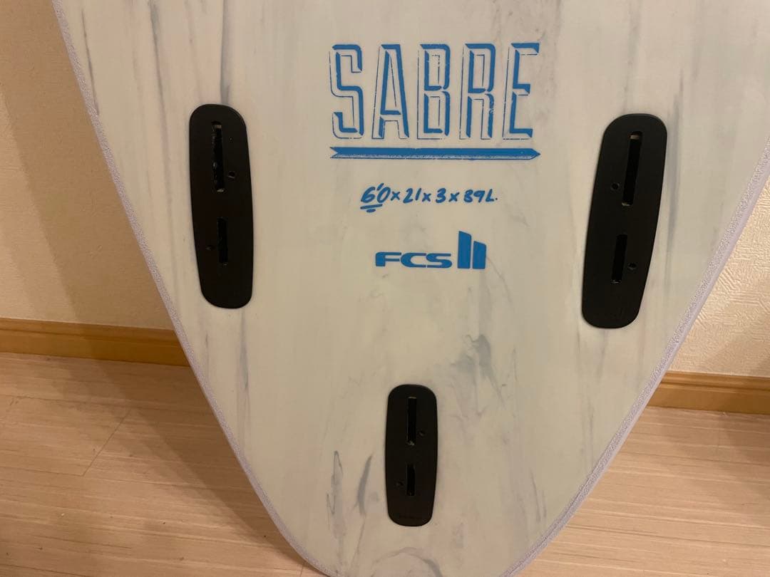 Softech SABRE 6’0 39Lファンボード /ソフトフィン付き