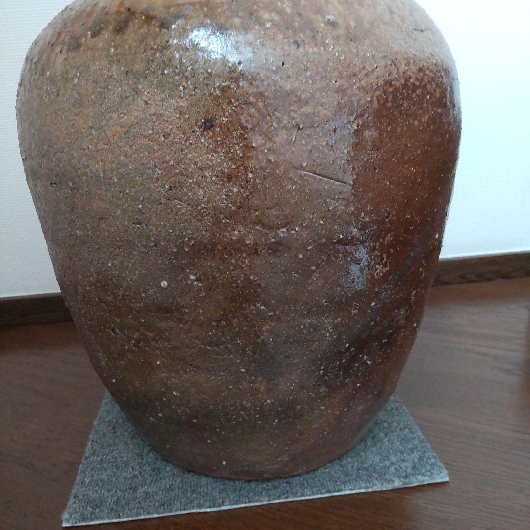 中　壺　備前焼　27