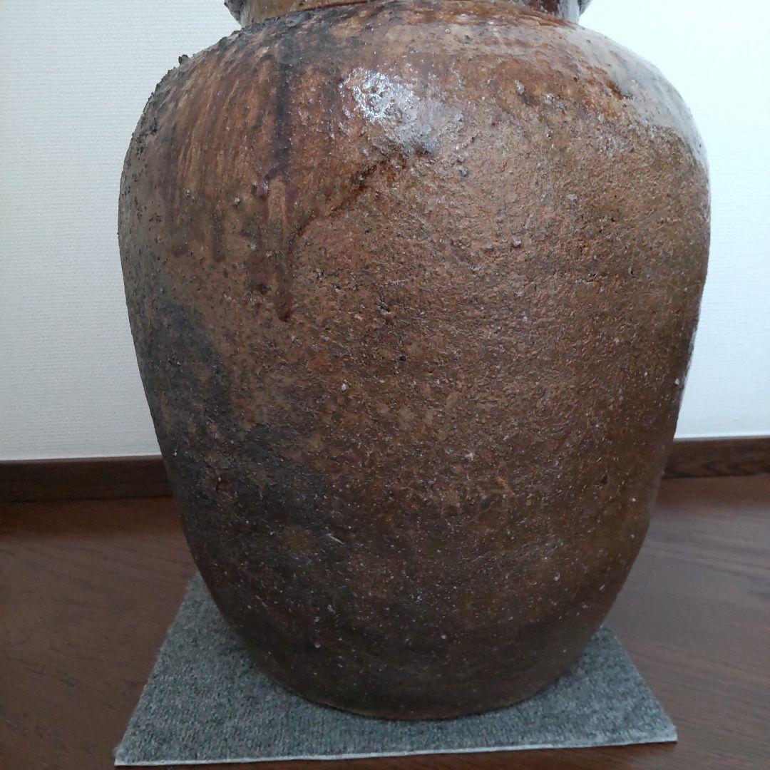 中　壺　備前焼　27