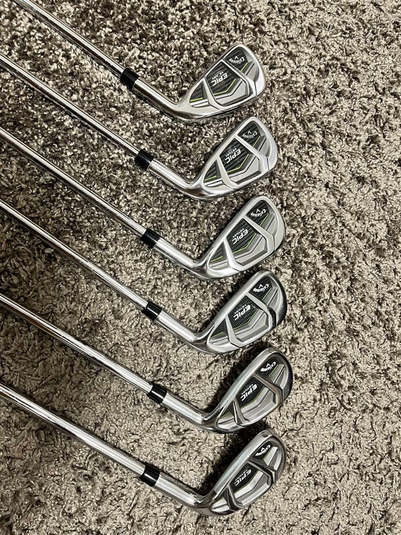 epic star#スチールアイアン6本セット