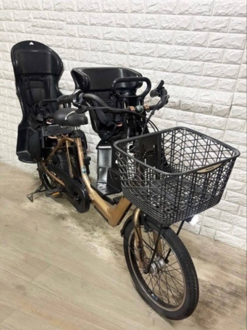✨Panasonic電動自転車ギュット 子供乗せ✨完成車配送✨美品✨室内保管✨