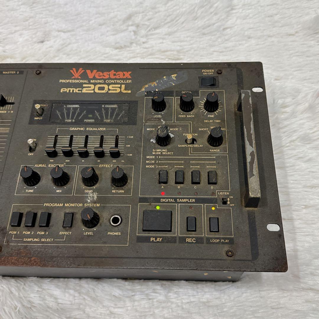VESTAX ベスタクス PMC20SL DJミキサー ジャンク扱い