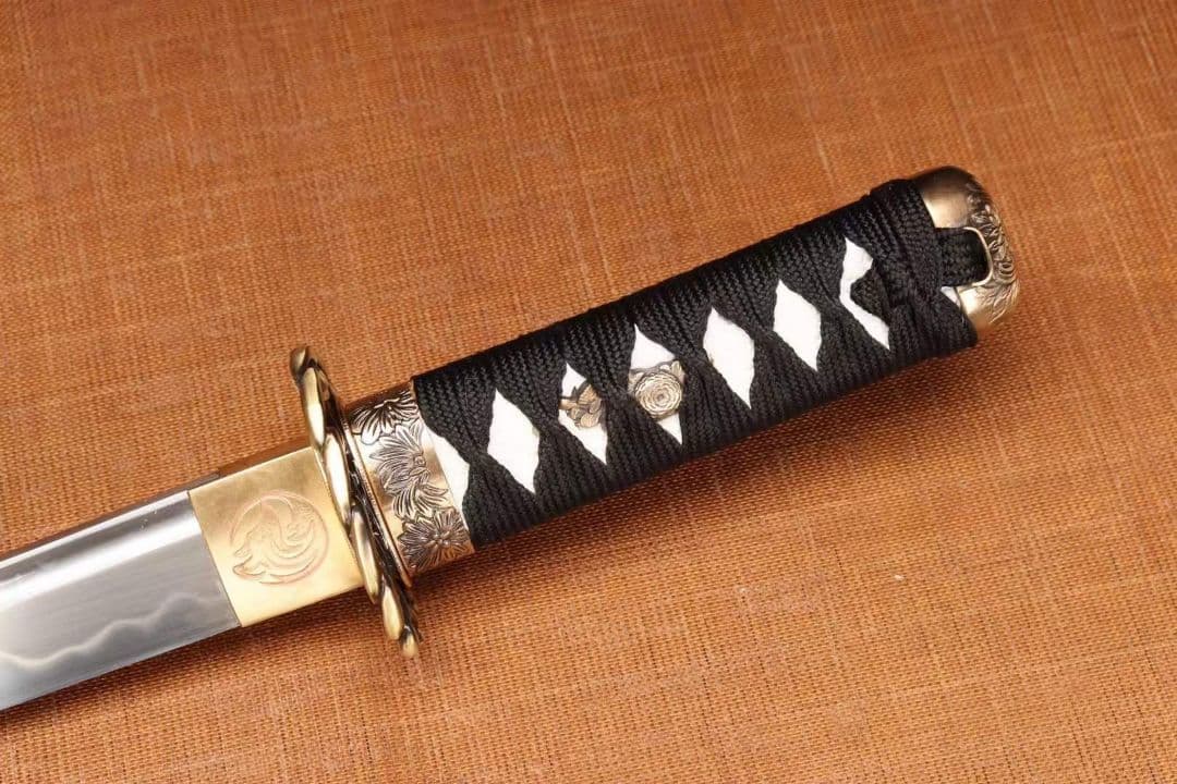 魔狼肋骨差 武具　刀装具　日本刀　模造刀 居合刀 肋差   短刀