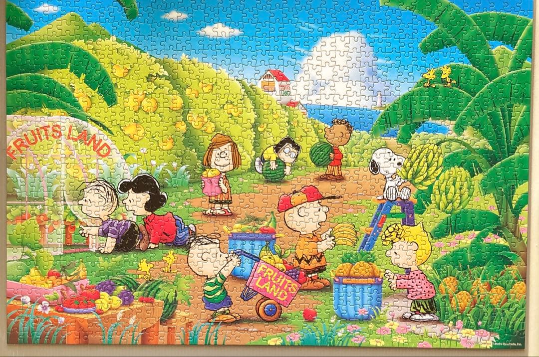 スヌーピー ピーナッツ　フルーツランド　1000ピース　ジグソーパズル