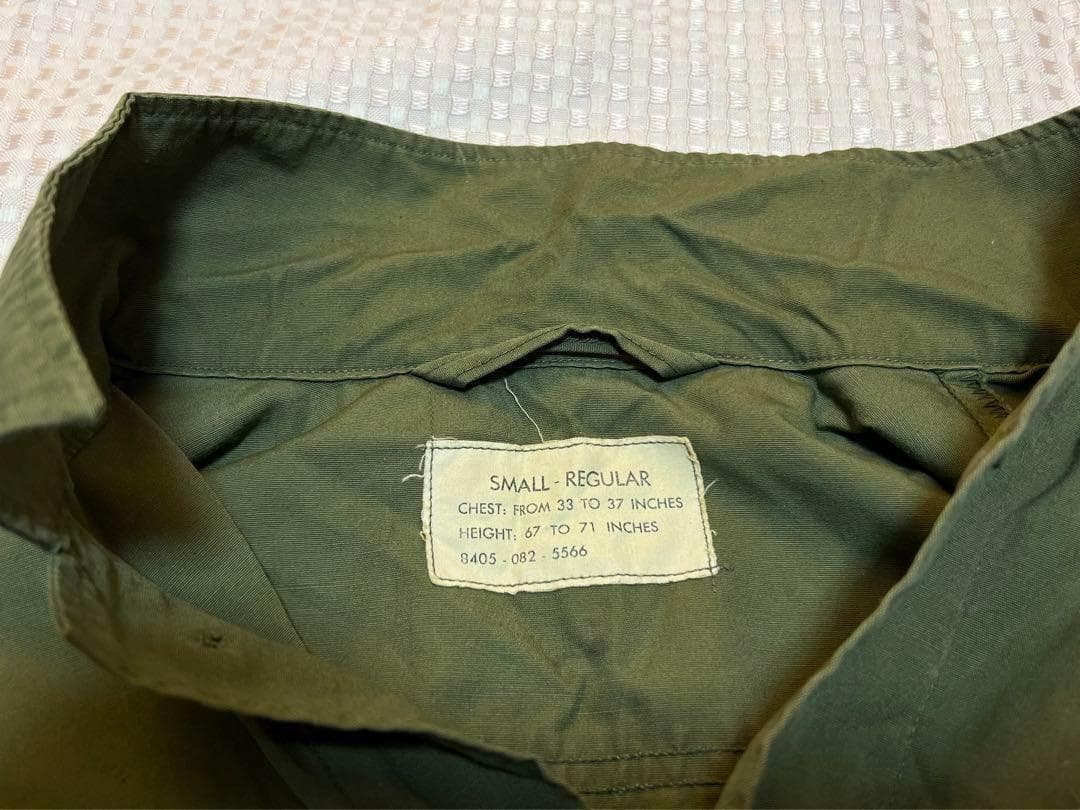 米軍 実物 ジャングルファティーグ ￼ジャケット 3rd