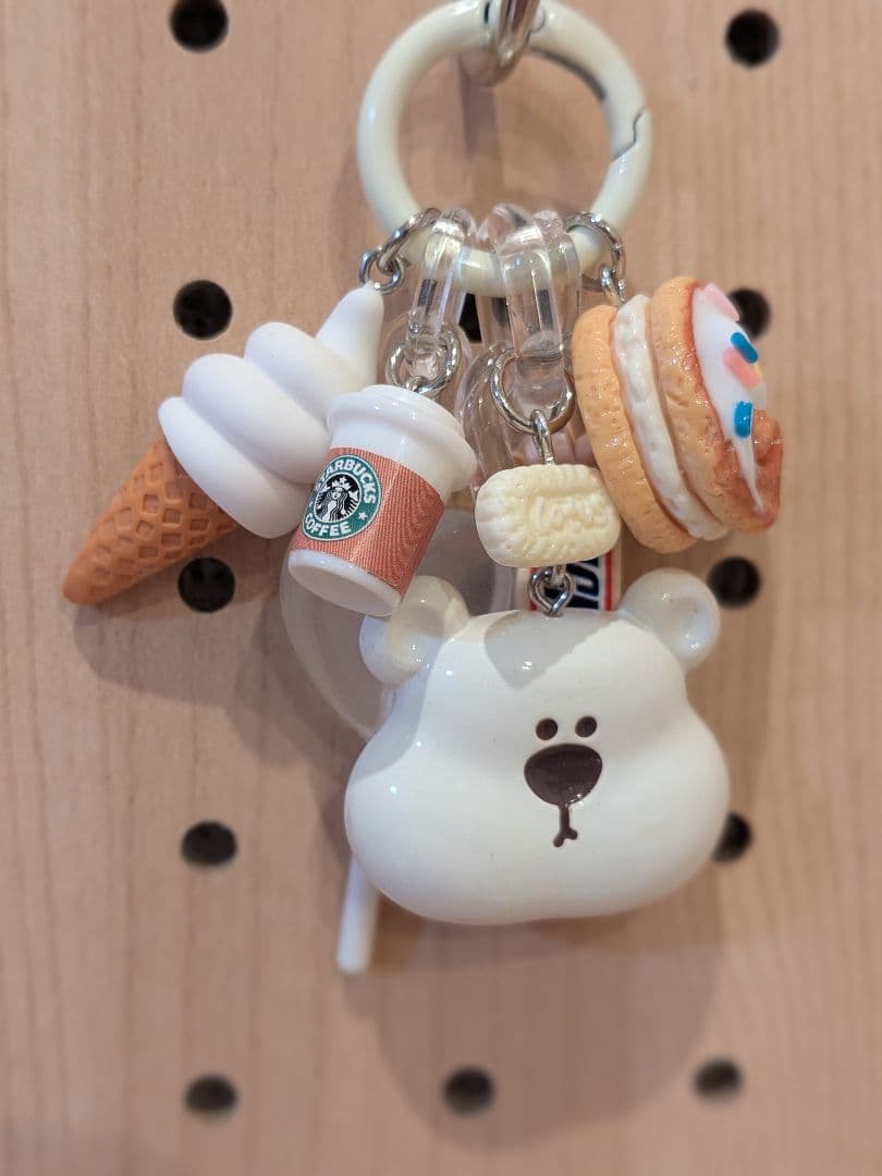 じゃらじゃらキーホルダーmini（A92）赤　推しカラー