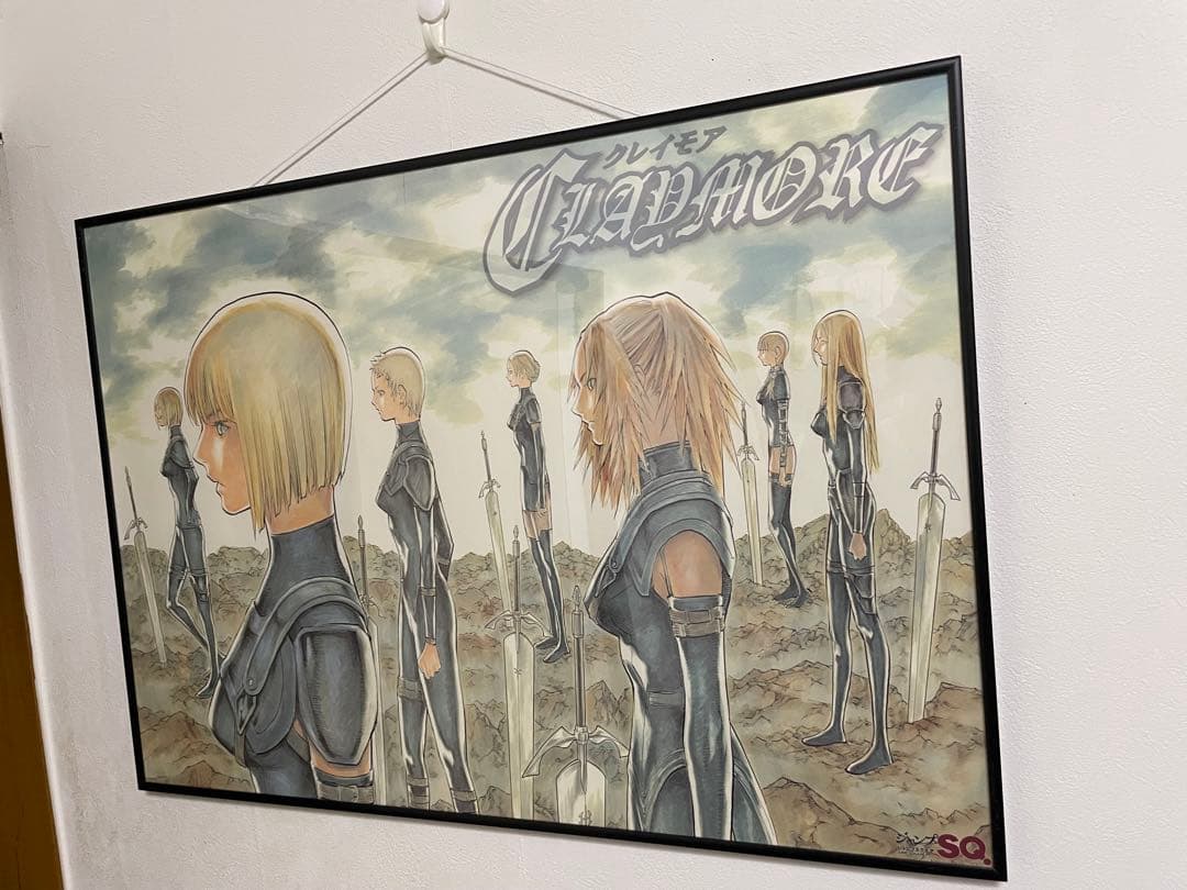 クレイモア ポスター　CLAYMORE 八木教広　SQ 抽選100枚限定　B2