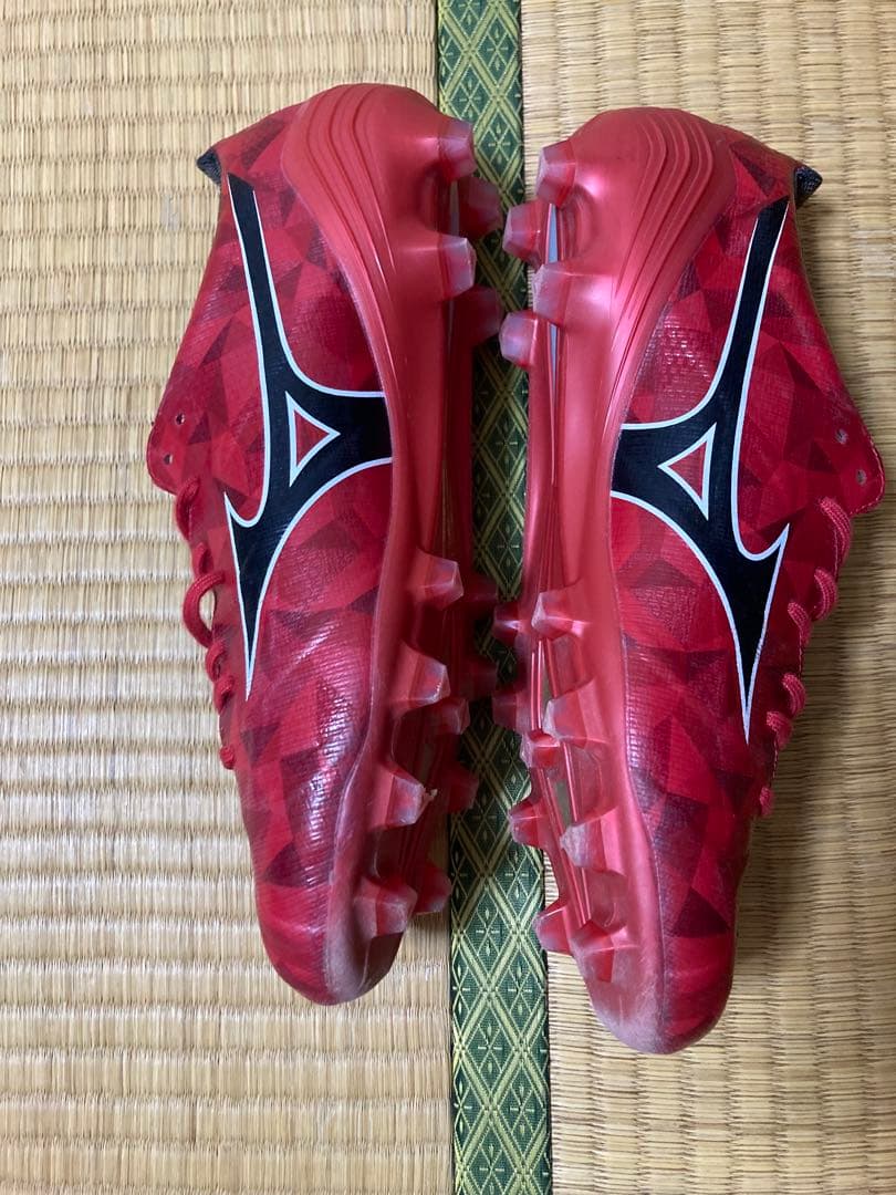 ミズノアルファ2 ルビーレッドパック 27cm