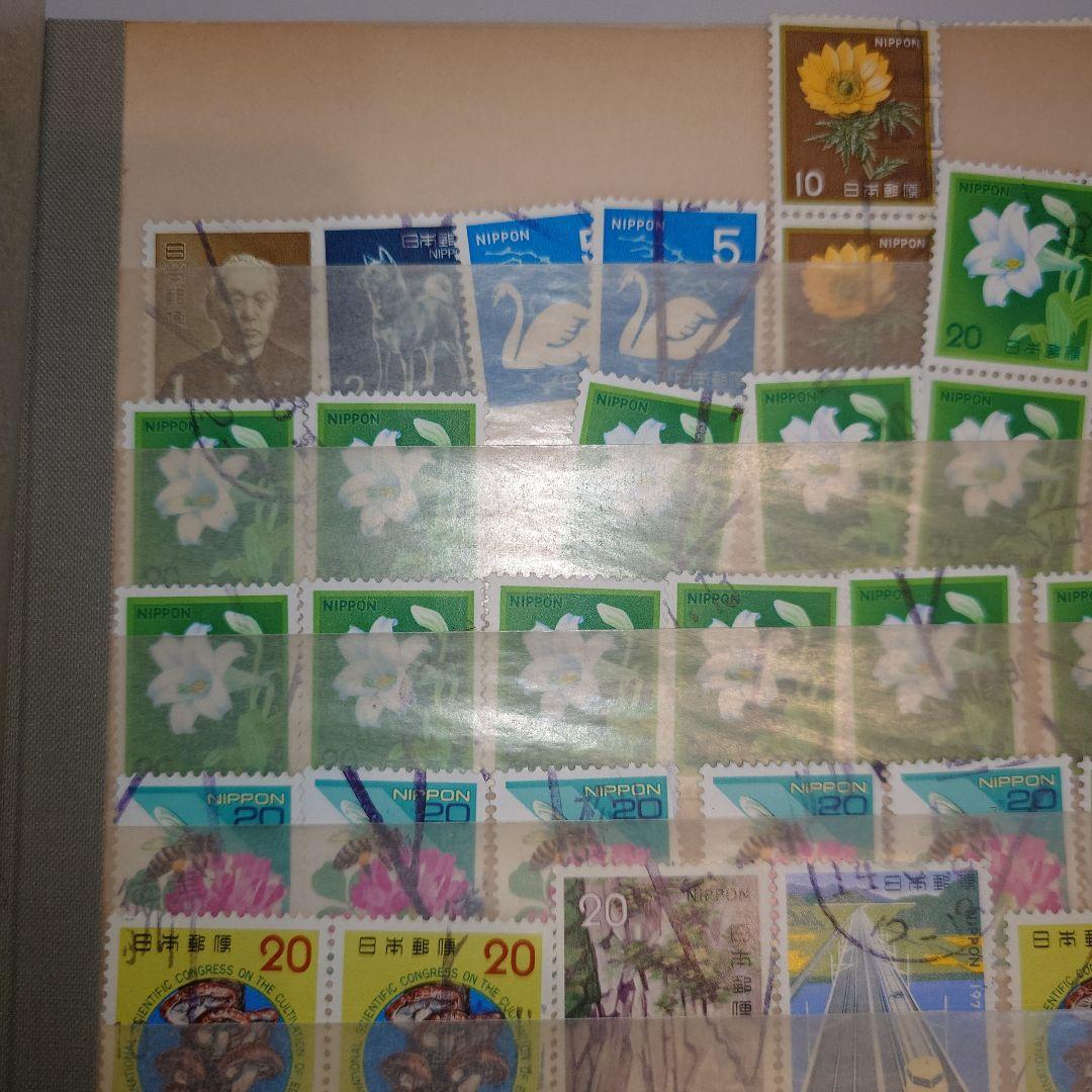 日本 使用済切手 コレクション　ページ1 84枚まとめ売り