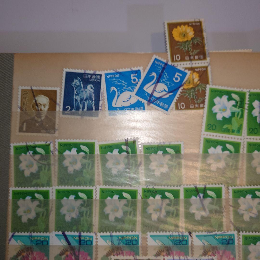日本 使用済切手 コレクション　ページ1 84枚まとめ売り