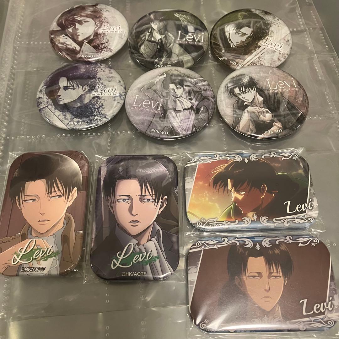 リヴァイ　缶バッジ