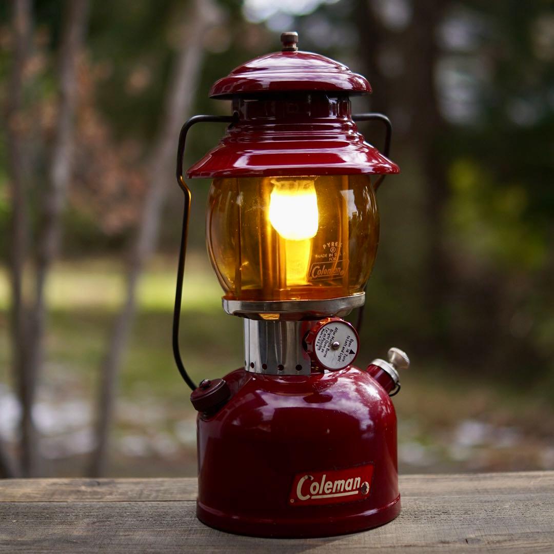 美品！1961/10製造　コールマン200A バーガンディー