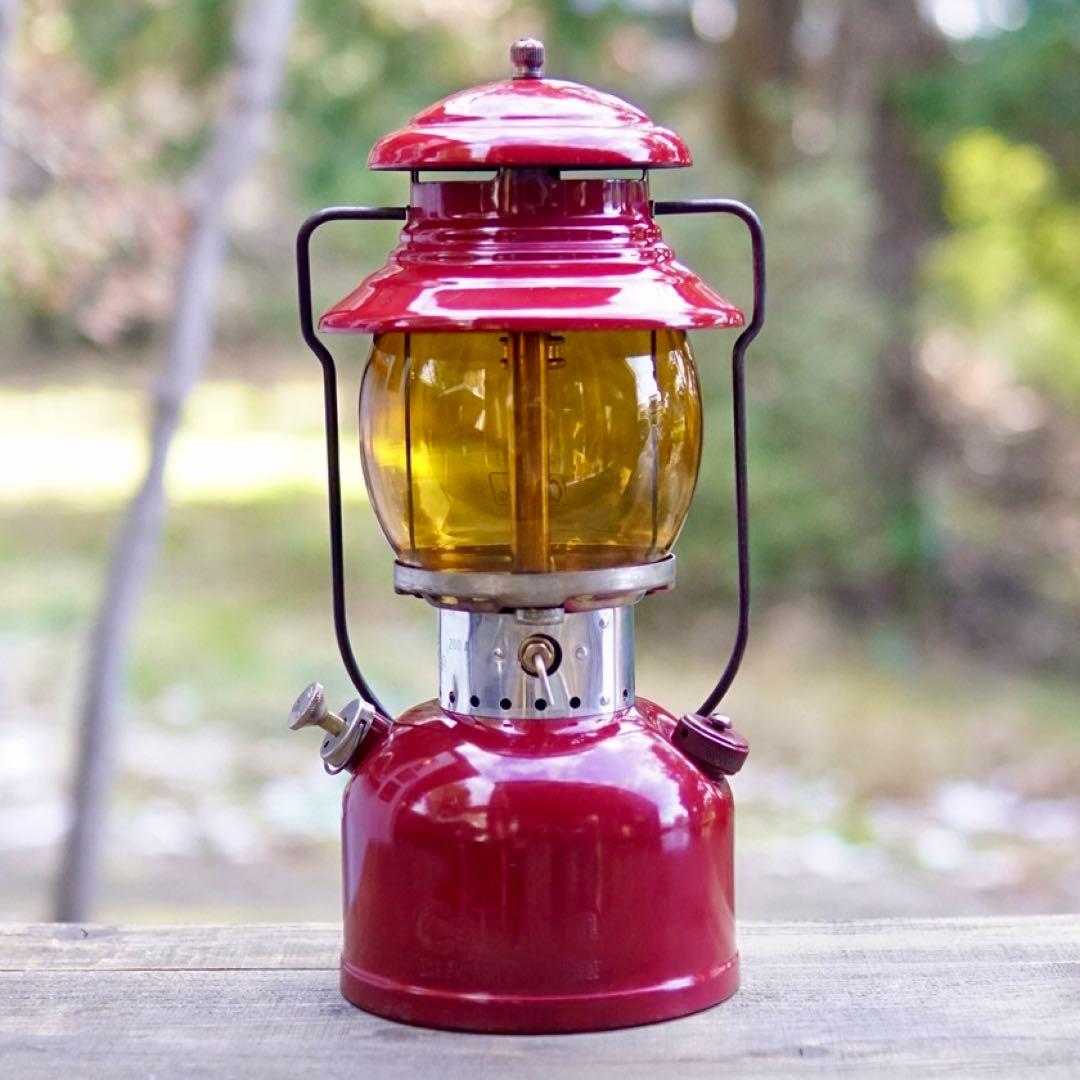 美品！1961/10製造　コールマン200A バーガンディー