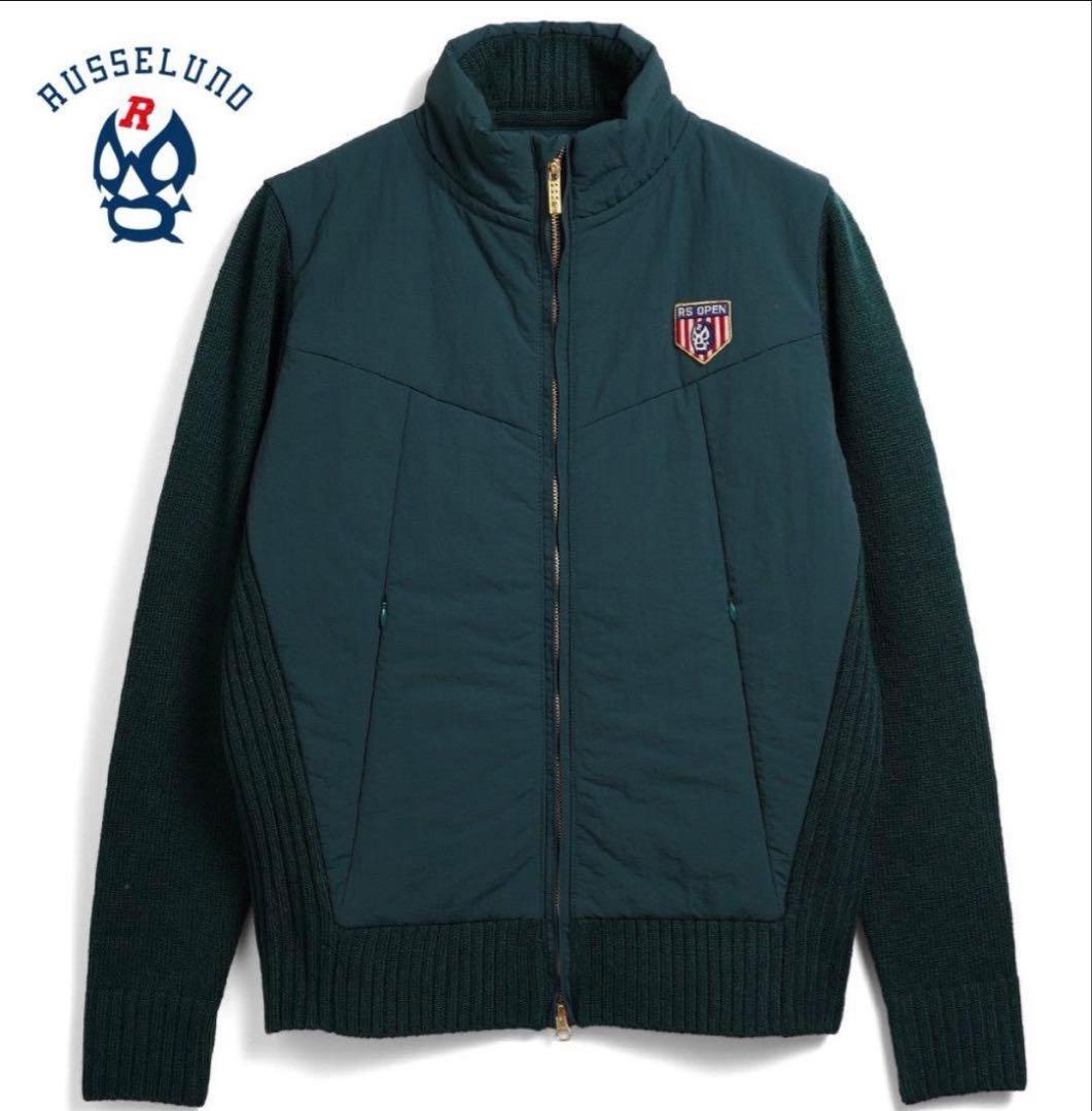 RUSSELUNO ダークグリーン 中綿ジャケット　サイズ6