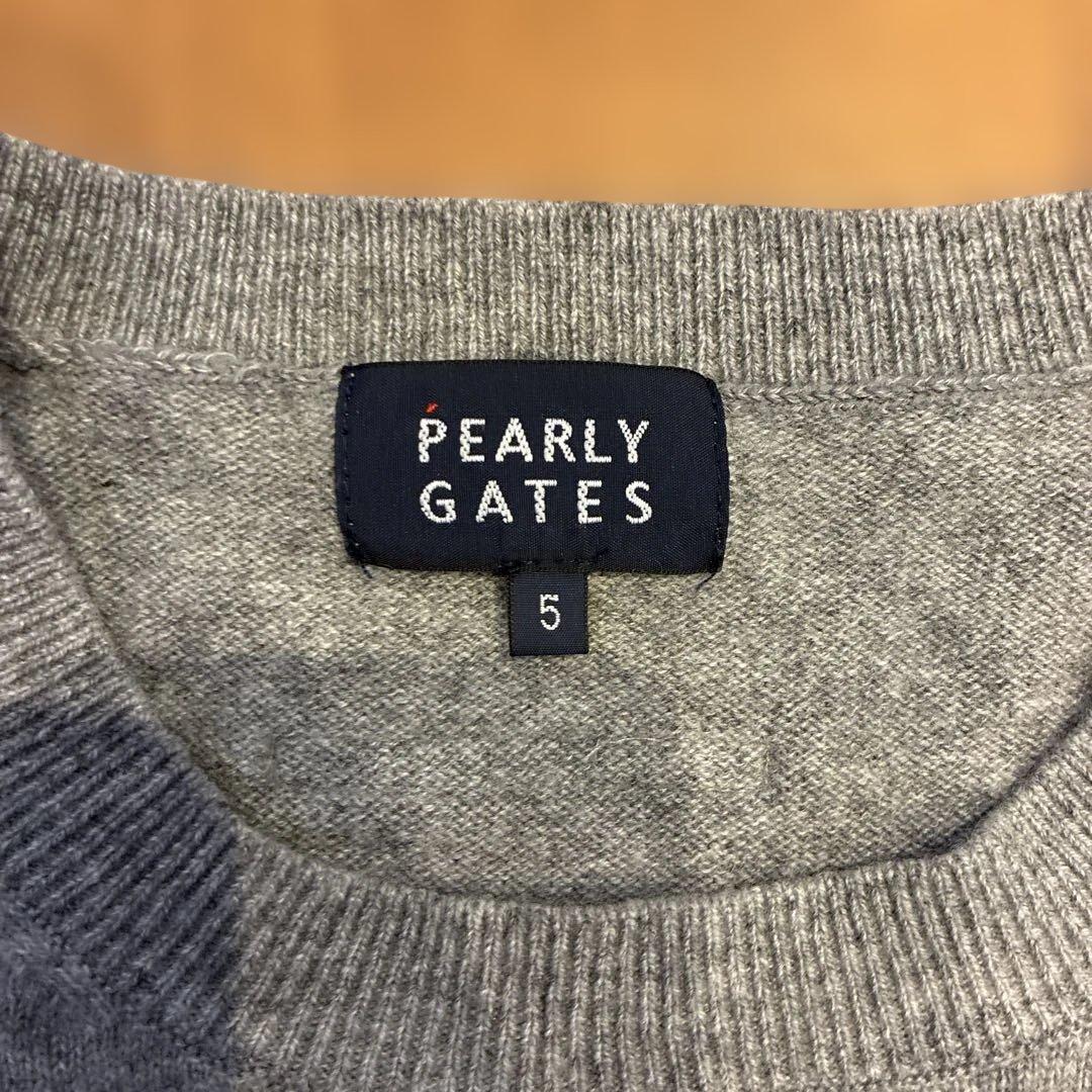 PEARLY GATES グレー セーター サイズ5
