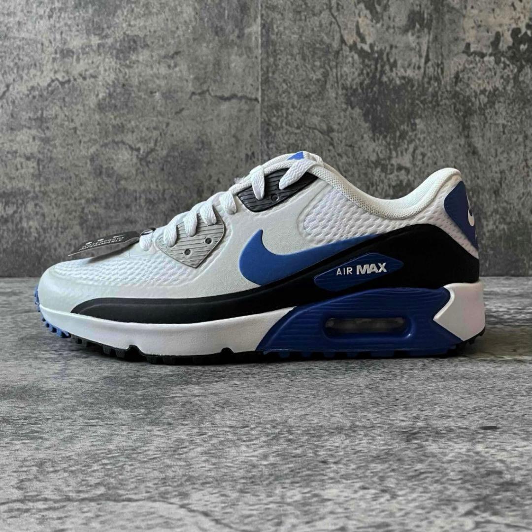 NIKE AIR MAX 90 G 青 24.5 ナイキ エアマックス ゴルフ