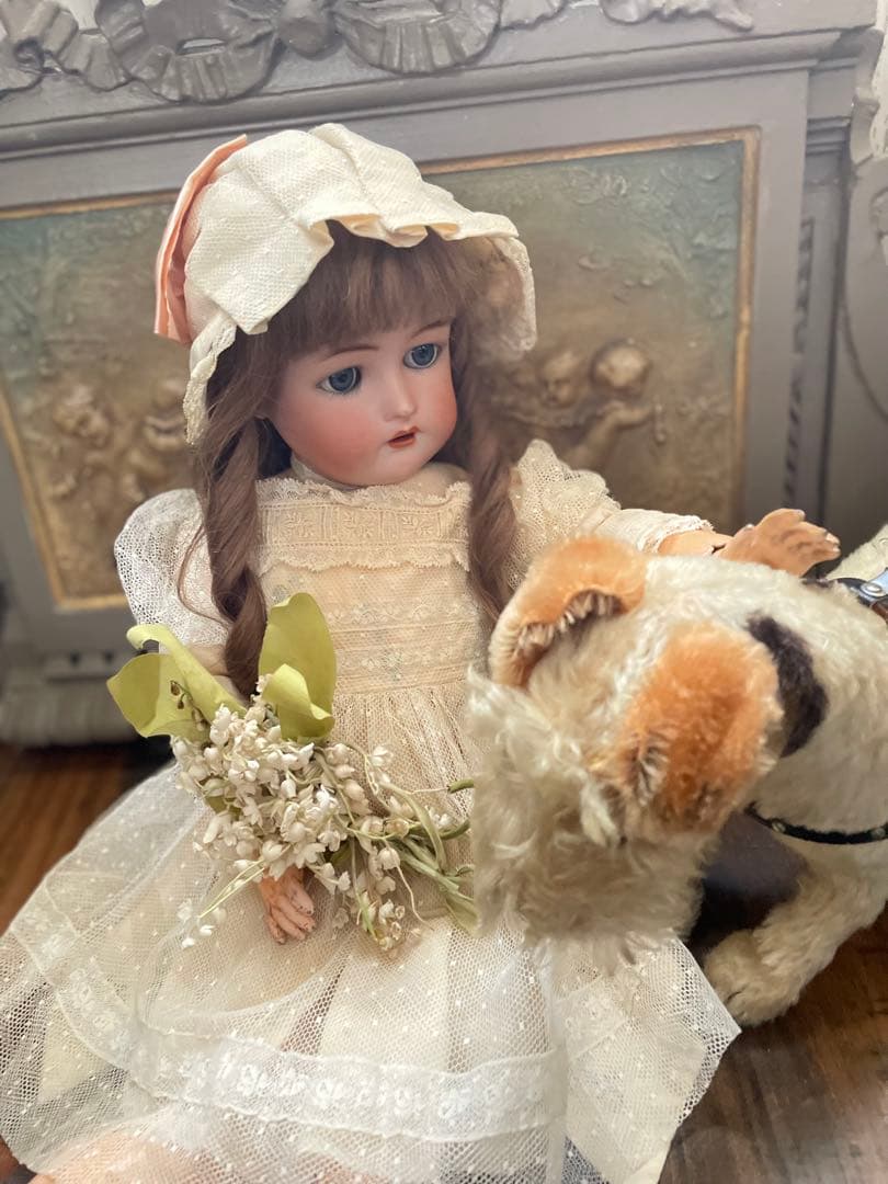 本日限定価格♡アンティークビスクドール ♡ローレライ♡ アンティークドールドレス