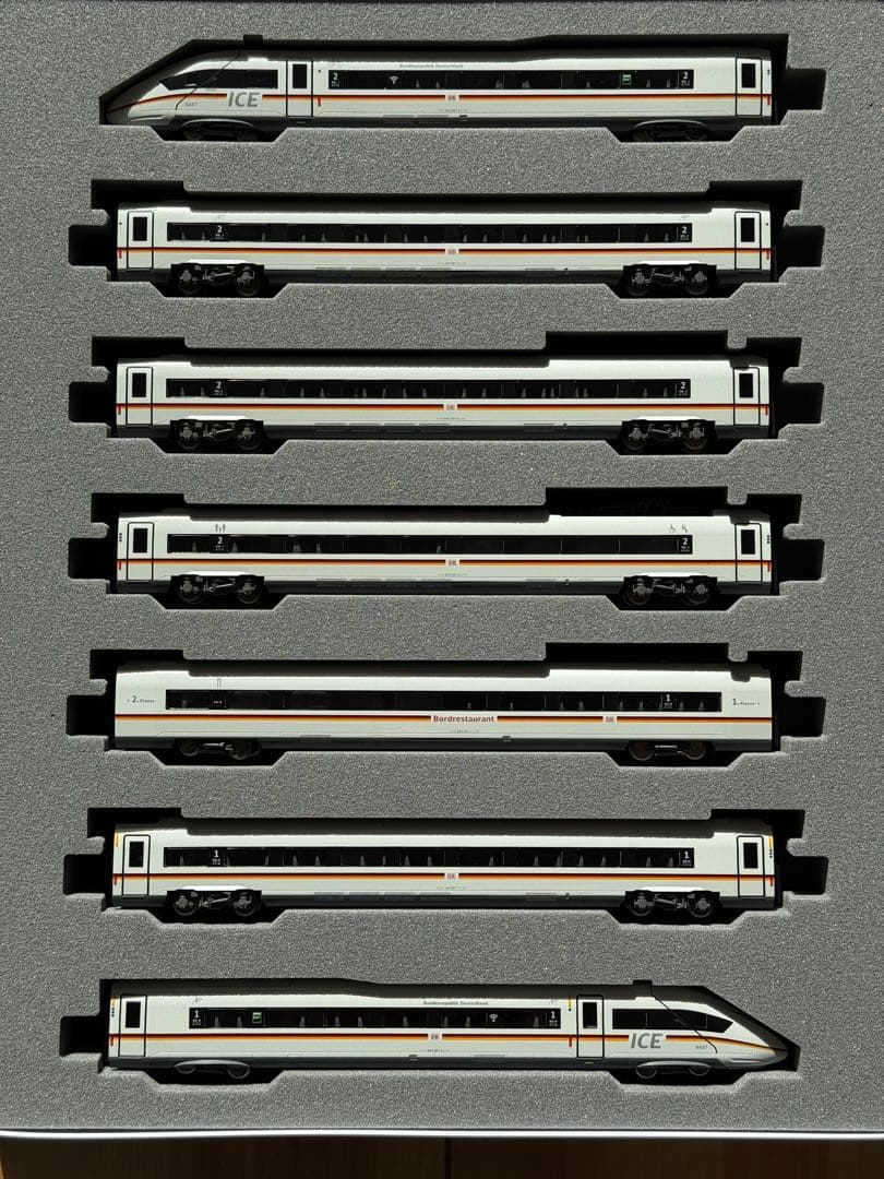 KATO Nゲージ ICE4 ドイツ連邦共和国編成　７両基本セット