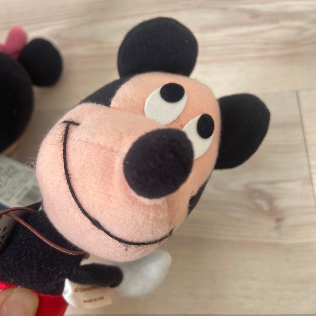 ディズニー　ミッキー ミニー　ぬいぐるみ　サンアンドスター　希少　レア　当時物