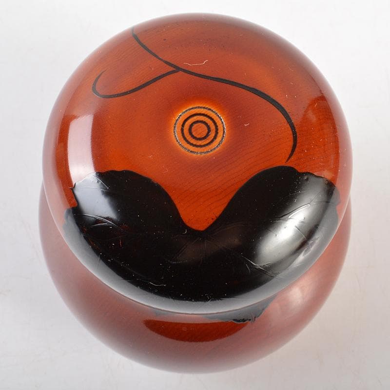 茶道具　瓢形　茶器　久田宗也(尋牛斎)書付　共箱　D　R7247