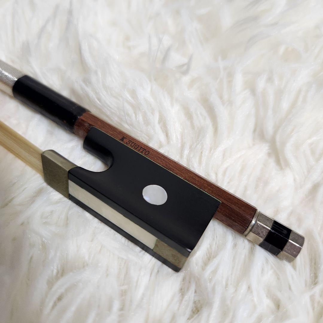 【ほぼ新品】K SUGITO 杉藤 バイオリン 弓 4/4