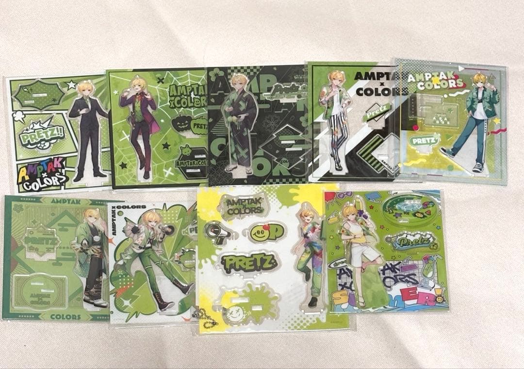 ぷりっつ アクスタ9個セット