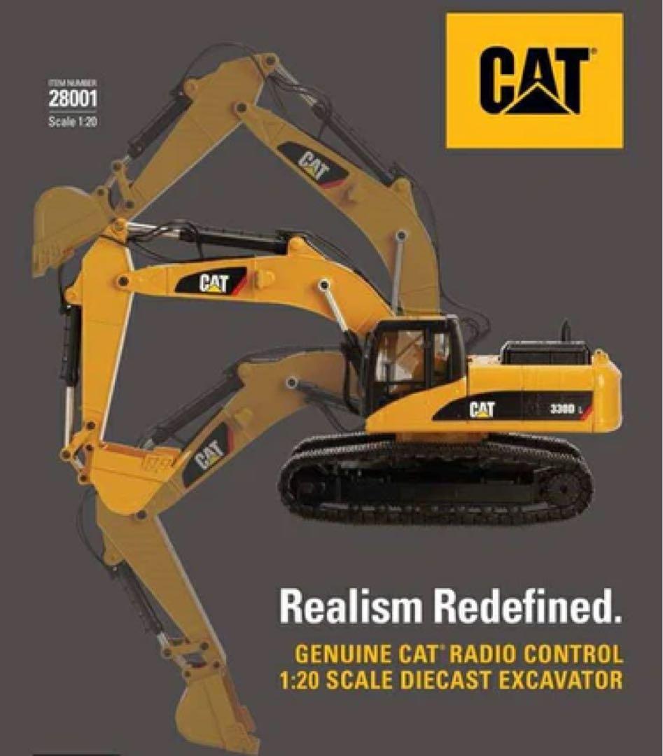 CAT 330D L RC 重機 完成品 1/20 ラジコン ダイキャスト