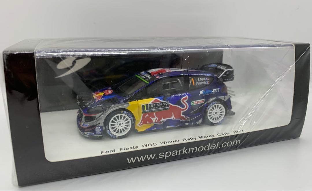 1/43 Ford Fiesta WRC 2017モンテカルロ優勝モデル